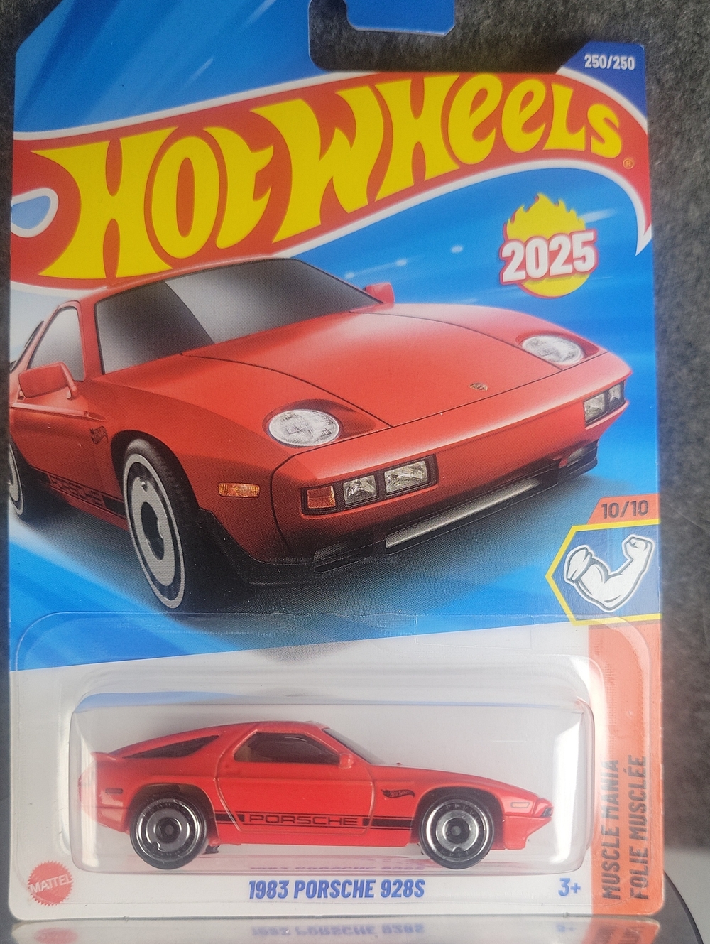 Hot Wheels 1983 Porsche 928S Toy Car - Red